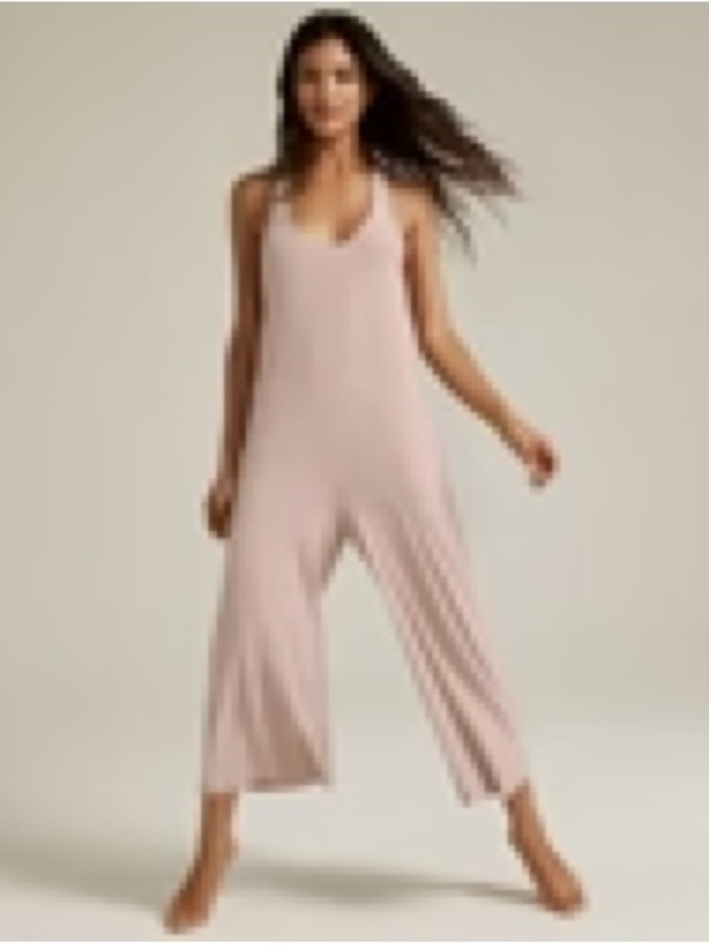 Beyond Yoga Sleeveless Wide-Leg Jumpsuit - XS